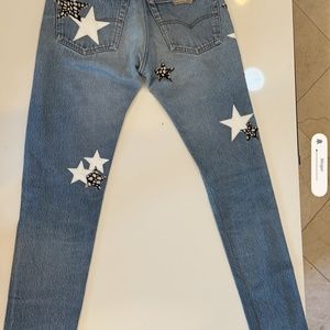 Chrome Hearts Star Patch Jeans